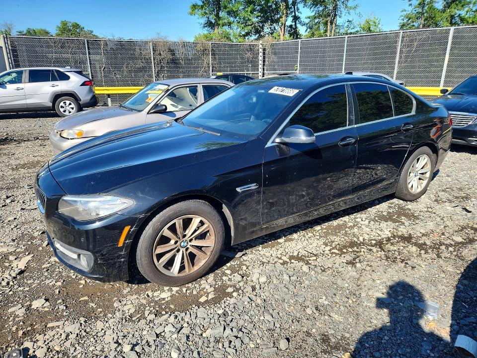 2015 BMW 5 series VIN WBA5A7C51FD628148 COPART salvage auction — MINOR DENT/SCRATCHES, VA - CERTIFICATE OF TITLE, sold $225 on 2026-07-21 (photo 1)