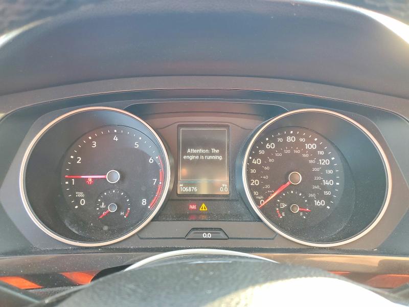 2018 Volkswagen Tiguan VIN 3VV3B7AX3JM022490 COPART salvage auction — FRONT END, Va - Cert Of Title - Salvage, sold $3,150 on 2026-07-29 (photo 9)