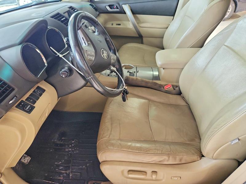 2010 Toyota Highlander VIN 5TDJK3EH6AS011050 COPART salvage auction — FRONT END, Pa - Certificate Of Salvage, sold $2,050 on 2026-07-10 (photo 7)