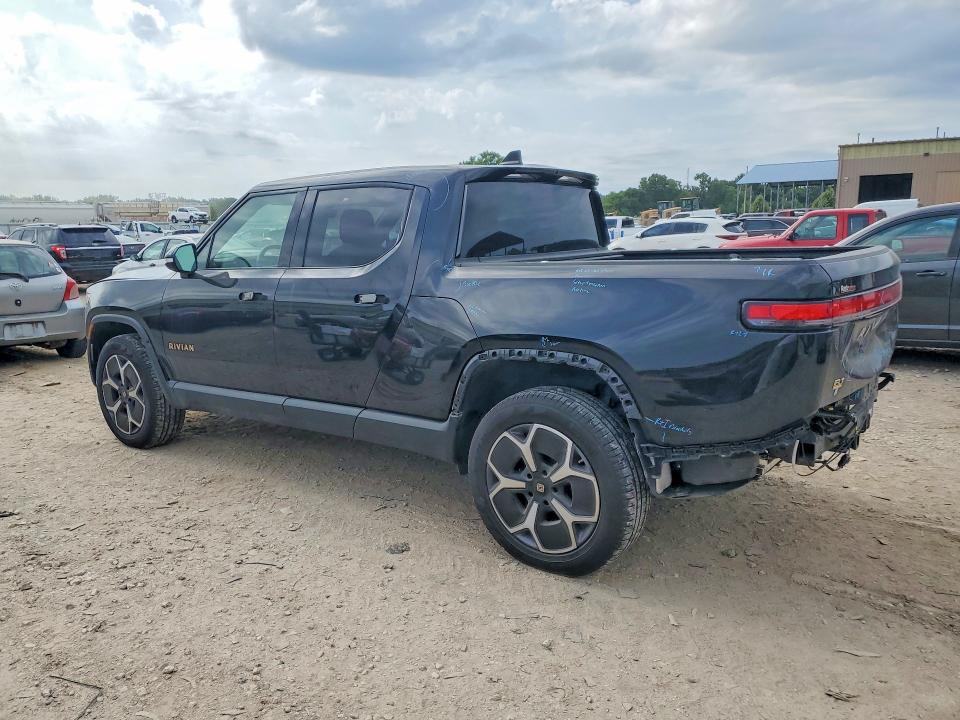 2022 Rivian VIN 7FCTGAALXNN007792 COPART salvage auction — REAR END, Ks - Cert Of Title-Salvage, sold $7,600 on 2026-07-30 (photo 2)