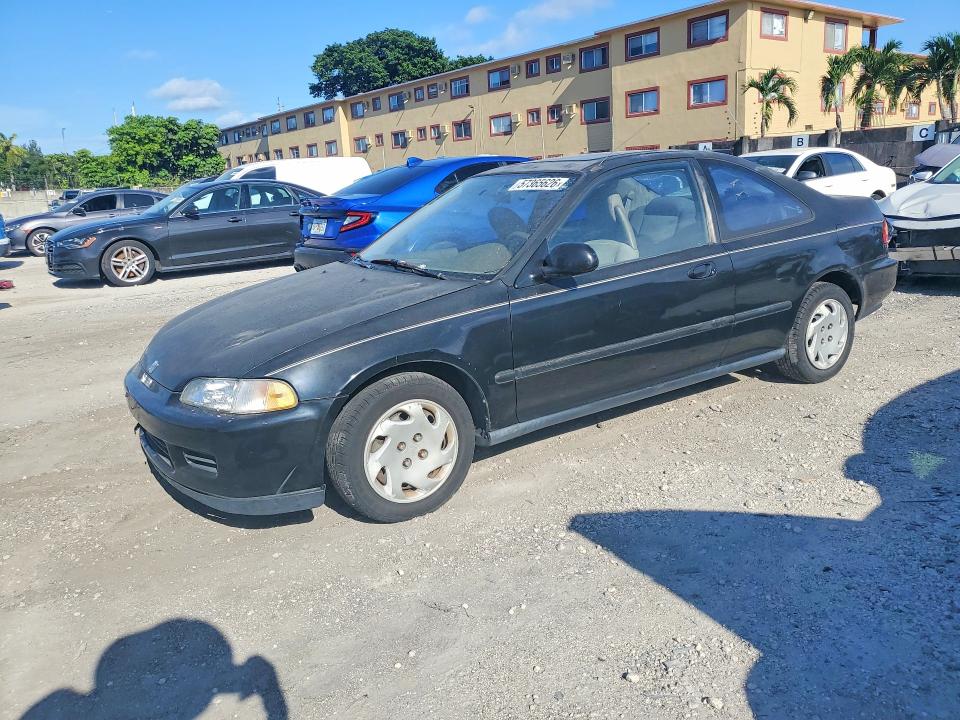 1993 Honda Civic VIN 1HGEJ1251PL034041 COPART salvage auction — MECHANICAL, Md - Certificate Of Title, sold $525 on 2026-07-09 (photo 1)