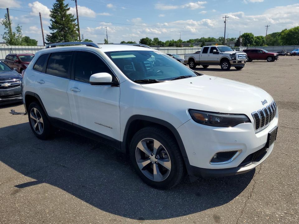 2019 Jeep Cherokee VIN 1C4PJMDN8KD179277 COPART salvage auction — FRONT END, Mn - Cert Of Title-Salvage, sold $4,200 on 2026-07-02 (photo 4)