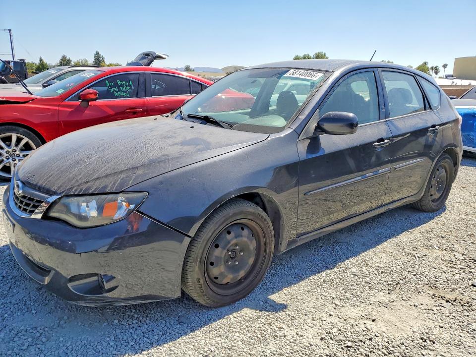 2009 Subaru Impreza VIN JF1GH61639H816024 COPART salvage auction — FRONT END, CA - SALVAGE CERTIFICATE, sold $825 on 2026-07-15 (photo 1)