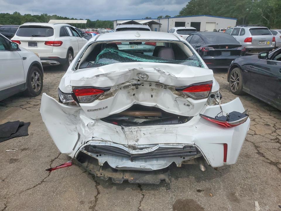 2020 Toyota Corolla VIN 5YFEPRAE2LP071615 COPART salvage auction — FRONT END, GA - CERT OF TITLE-SALVAGE, sold $3,400 on 2026-07-24 (photo 6)