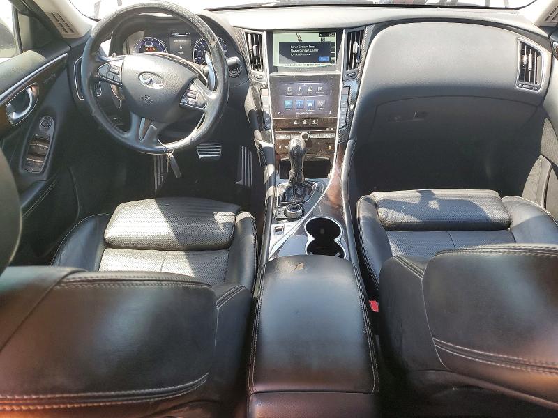 2014 Infiniti Q50 VIN JN1BV7AR6EM706859 COPART salvage auction — ROLLOVER, Ga - Cert Of Title-Salvage, sold $1,100 on 2026-07-16 (photo 8)