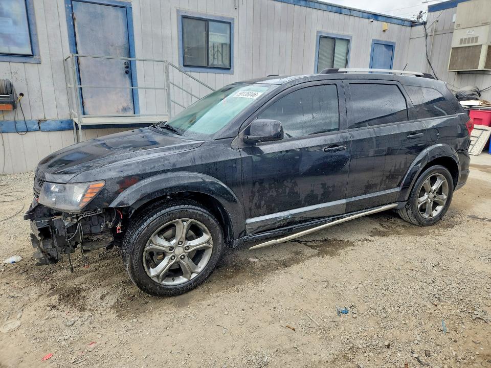2017 Dodge Journey VIN 3C4PDCGB6HT517135 COPART salvage auction — FRONT END, Ca - Dis/Dlr/Exp App For Dup Clean, sold $525 on 2026-07-09 (photo 1)