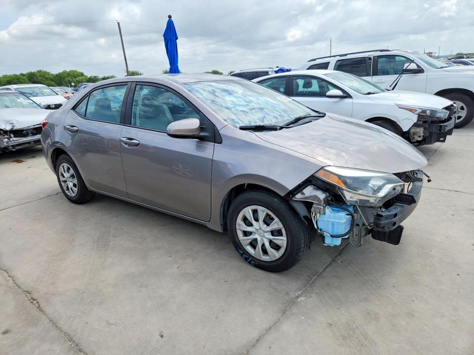 2016 Toyota VIN 2T1BPRHE7GC741755 COPART salvage auction — FRONT END, Tx - Salvage Vehicle Title, sold $4,050 on 2026-07-02 (photo 4)