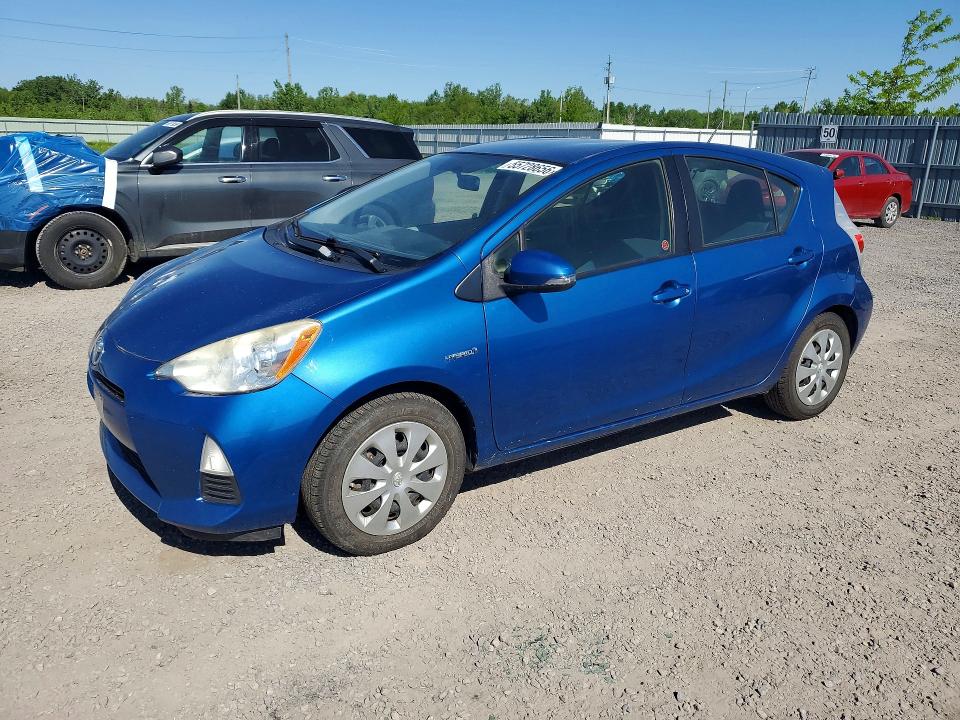 2014 Toyota VIN JTDKDTB37E1572593 COPART salvage auction — REAR END, On - Permit No Brand - Unfit, sold $725 on 2026-07-02 (photo 1)