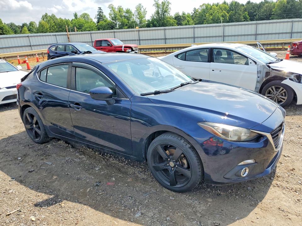 2016 Mazda 3 VIN JM1BM1M33G1326998 COPART salvage auction — REAR END, Va - Cert Of Title - Salvage, sold $325 on 2026-07-17 (photo 4)