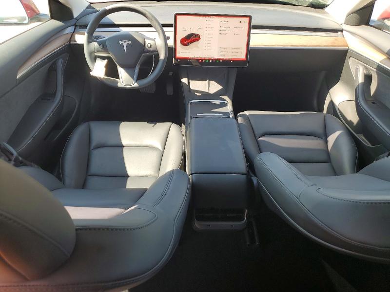 2023 Tesla Model 3 VIN 5YJ3E1EA1PF477201 COPART salvage auction — REAR END, Nj - Cert Of Title-Salvage, sold $7,800 on 2026-07-28 (photo 8)