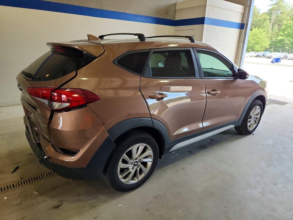 2017 Hyundai Tucson VIN KM8J3CA40HU510640 COPART salvage auction — REAR END, VA - CERT OF TITLE - SALVAGE, sold $2,400 on 2026-07-02 (photo 3)