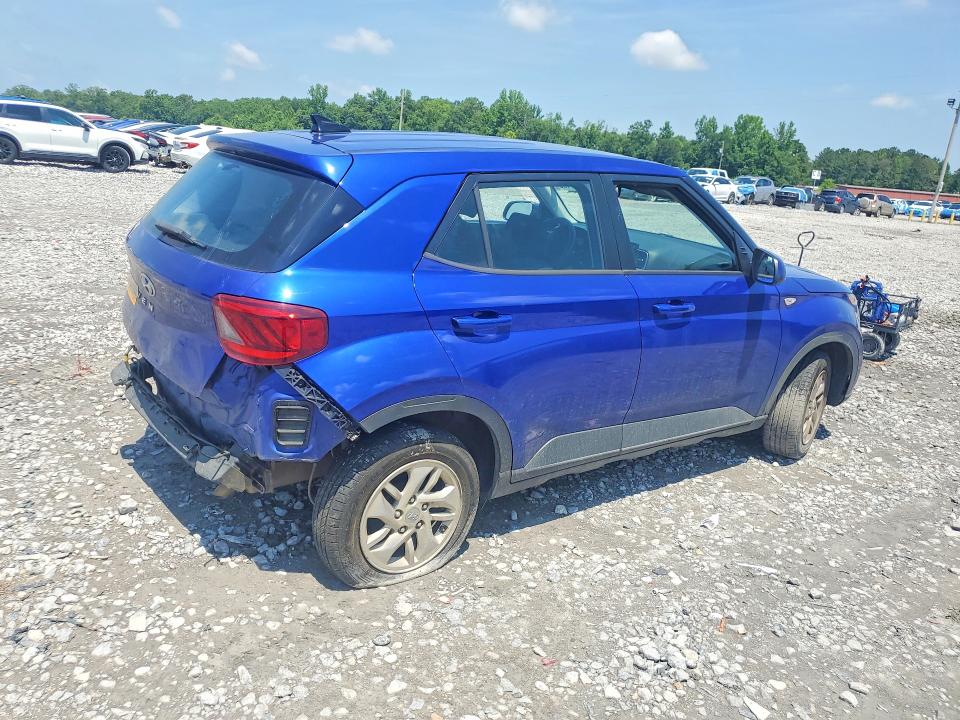 2021 Hyundai VIN KMHRB8A3XMU066302 COPART salvage auction — REAR END, AL - CERT OF TITLE-SALVAGE TITLE, sold $2,700 on 2026-07-30 (photo 3)