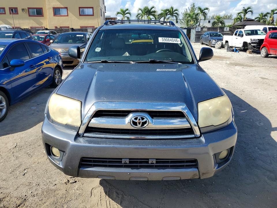 2006 Toyota 4runner VIN JTEZU14R860068691 COPART salvage auction — MINOR DENT/SCRATCHES, Fl - Certificate Of Title, sold $3,250 on 2026-07-07 (photo 5)
