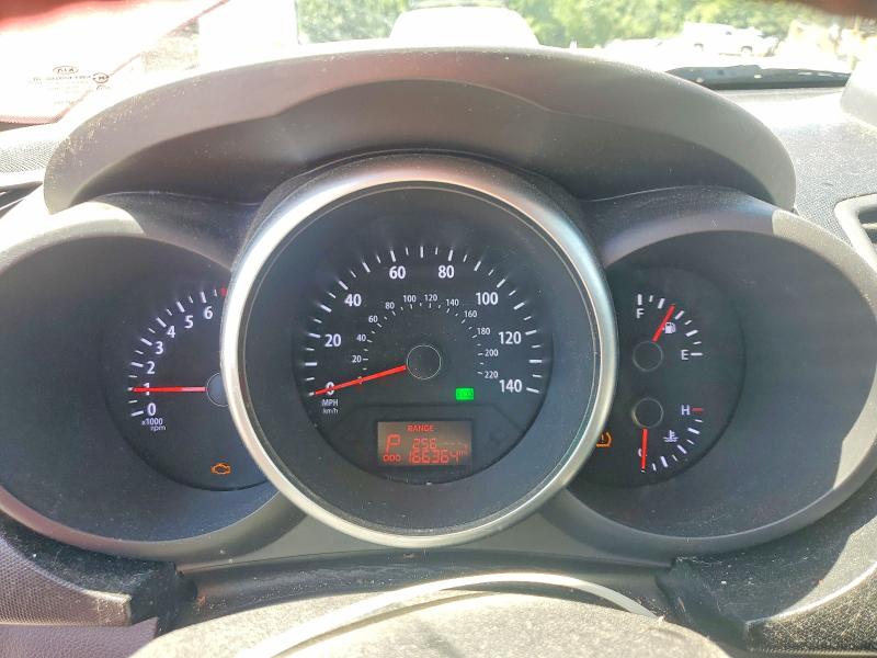 2012 Kia Soul VIN KNDJT2A69C7400208 COPART salvage auction — FRONT END, Nc - Salvage Certificate Of Title, sold $675 on 2026-07-14 (photo 9)