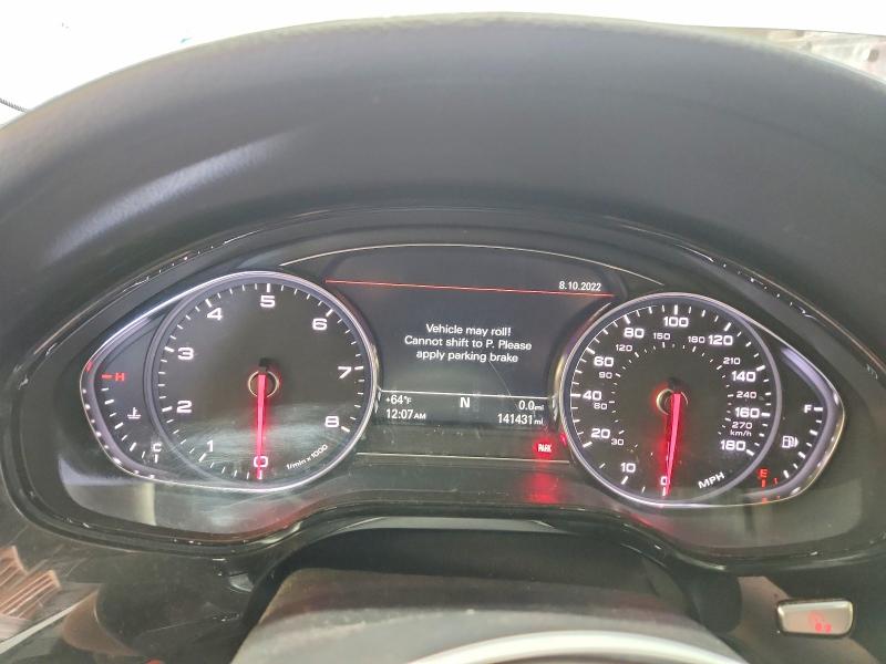 2013 Audi A8 VIN WAURGAFD2DN016452 COPART salvage auction — MECHANICAL, NY - CERTIFICATE OF TITLE, sold $375 on 2026-07-27 (photo 9)