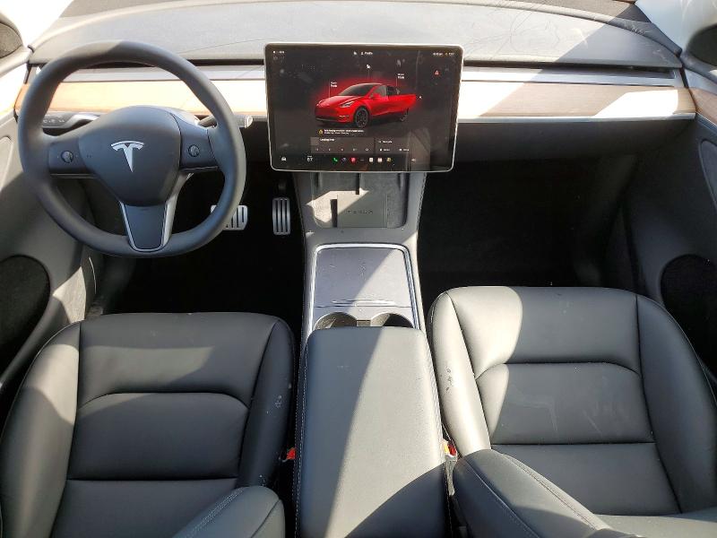 2024 Tesla Model y VIN 7SAYGDEF4RA284248 COPART salvage auction — HAIL, Ia - Cert Of Title-Salvage Title, sold $12,200 on 2026-07-29 (photo 8)