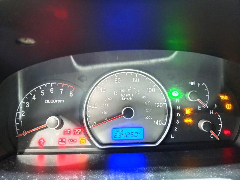 2008 Hyundai Elantra VIN KMHDU46D48U489154 COPART salvage auction — REAR END, Nh - Cert Of Title-Salvage, sold $90 on 2026-07-28 (photo 9)