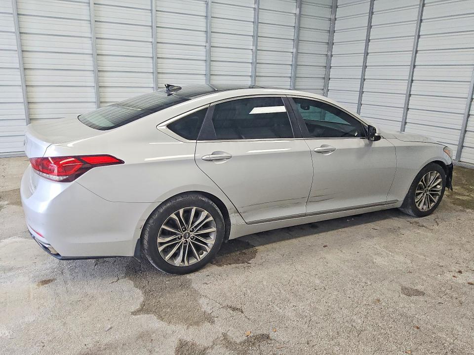 2016 Hyundai Genesis VIN KMHGN4JE3GU106197 COPART salvage auction — FRONT END, Fl - Certificate Of Title, sold $275 on 2026-07-28 (photo 3)
