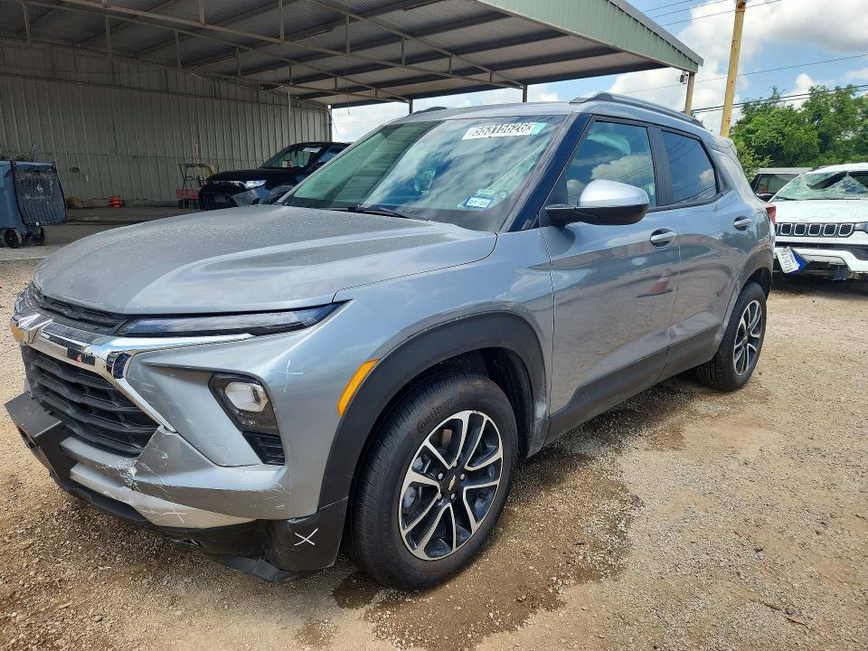 2026 Chevrolet Trailblazer VIN KL79MPSL9TB129484 COPART salvage auction — REAR END, TX - NONREPAIRABLE TITLE, sold $3,200 on 2026-07-08 (photo 1)