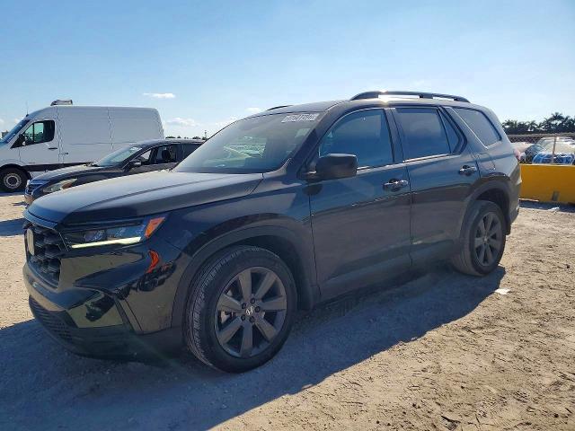 2025 Honda Pilot VIN 5FNYG2H31SB024403 COPART salvage auction — SIDE, FL - CERTIFICATE OF DESTRUCTION, sold $10,600 on 2026-07-27 (photo 1)