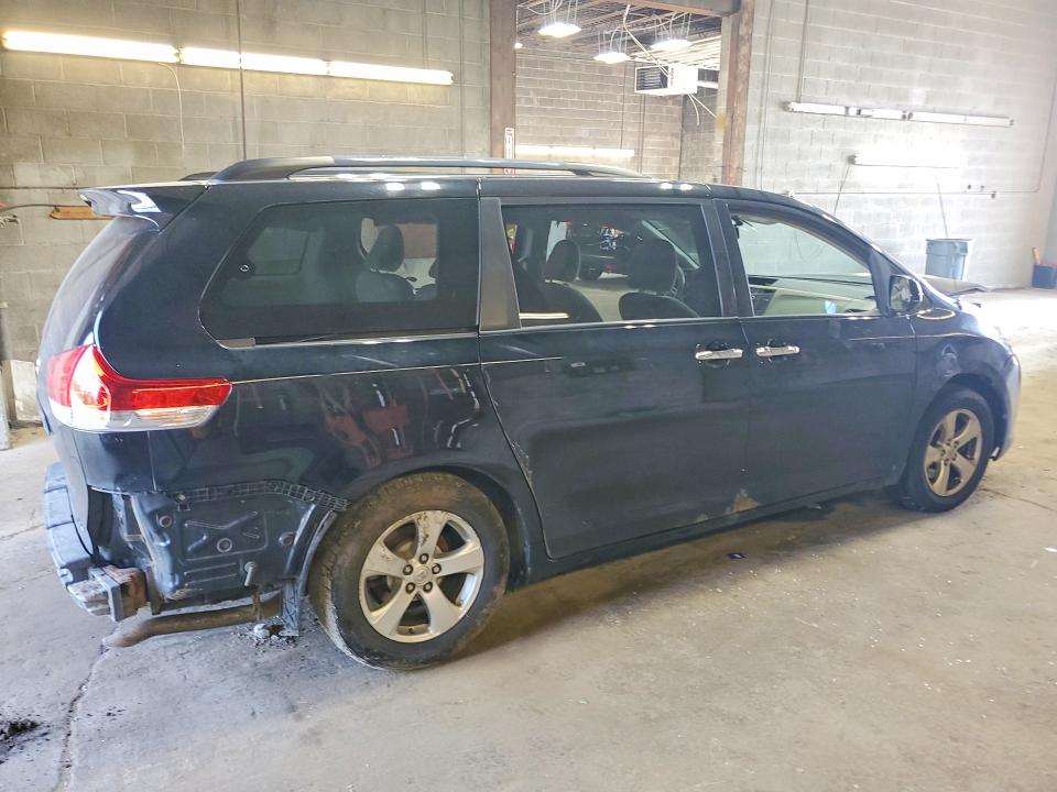 2014 Toyota Sienna VIN 5TDKK3DC5ES405669 COPART salvage auction — FRONT END, Ny - Mv-907A Salvage Certificate, sold $1,550 on 2026-07-13 (photo 3)