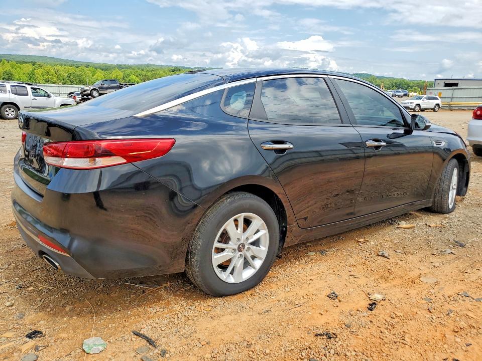 2018 Kia Optima VIN 5XXGT4L39JG185166 COPART salvage auction — FRONT END, VA - CERT OF TITLE - SALVAGE, sold $700 on 2026-07-24 (photo 3)