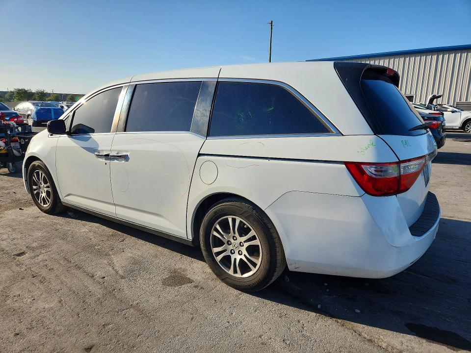 2013 Honda Odyssey VIN 5FNRL5H6XDB072321 COPART salvage auction — REAR END, Fl - Certificate Of Destruction, sold $875 on 2026-07-02 (photo 2)