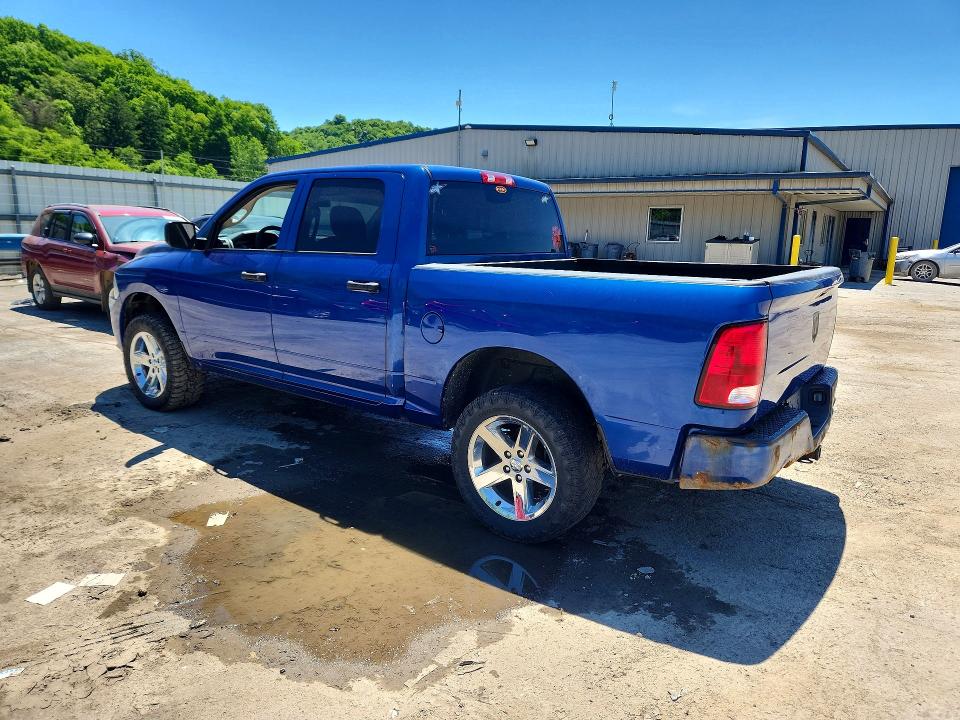 2017 Ram VIN 3C6RR7KT9HG746801 COPART salvage auction — ENGINE BURN, Pa - Certificate Of Salvage, sold $1,250 on 2026-07-02 (photo 2)