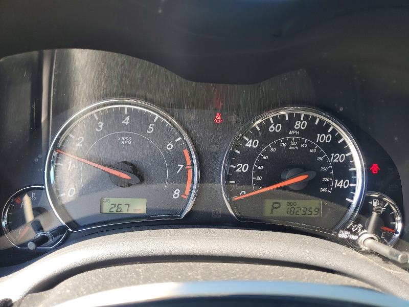 2011 Toyota Corolla VIN 2T1BU4EE8BC552718 COPART salvage auction — FRONT END, Md - Cert Of Salvage < 75% Damage, sold $1,600 on 2026-07-02 (photo 9)