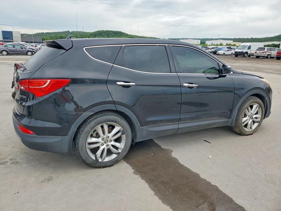 2013 Hyundai VIN 5XYZW3LA6DG042930 COPART salvage auction — HAIL, OK - CERT OF TITLE-SALVAGE, sold $1,550 on 2026-07-31 (photo 3)