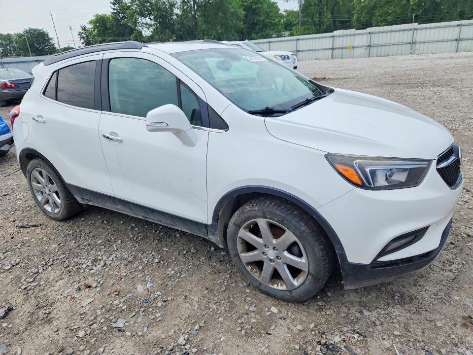 2018 Buick Encore VIN KL4CJBSBXJB580152 COPART salvage auction — FRONT END, Oh - Certificate Of Title, sold $1,350 on 2026-07-22 (photo 3)