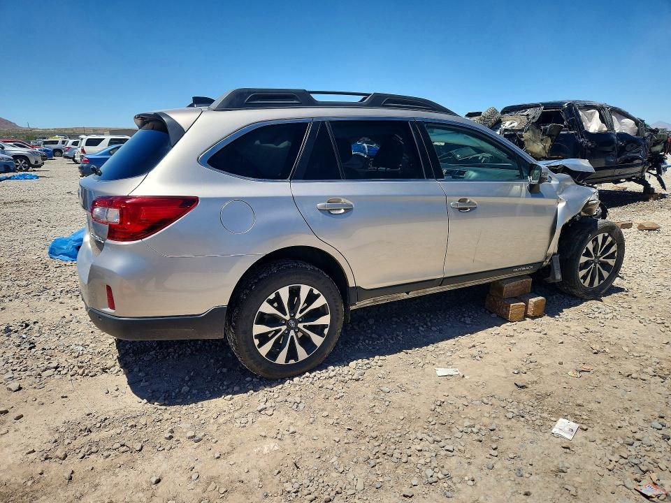 2017 Subaru Outback VIN 4S4BSENC7H3401392 COPART salvage auction — FRONT END, Ut - Salvage Certificate, sold $825 on 2026-07-24 (photo 3)