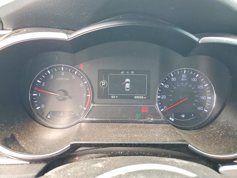 2015 Kia Optima VIN 5XXGR4A63FG402228 COPART salvage auction — FRONT END, Ca - Dis/Dlr/Exp Only Clean Title (P), sold $1,800 on 2026-07-09 (photo 9)