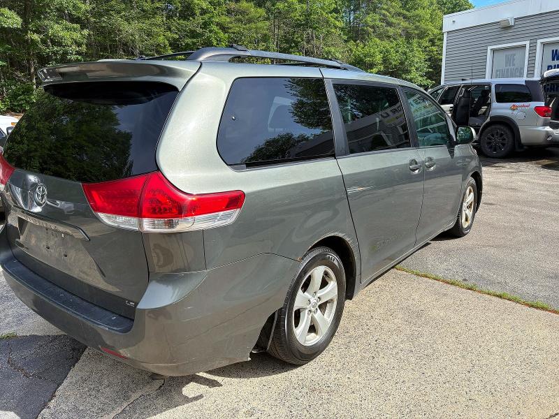 2012 Toyota Sienna VIN 5TDKK3DC8CS240357 COPART salvage auction — NORMAL WEAR, Me - Certificate Of Title (P), sold $1,950 on 2026-07-31 (photo 4)