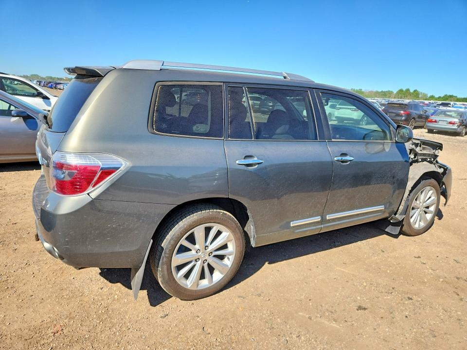 2008 Toyota Highlander VIN JTEEW44A482004448 COPART salvage auction — FRONT END, Il - Salvage Certificate, sold $1,850 on 2026-07-16 (photo 3)