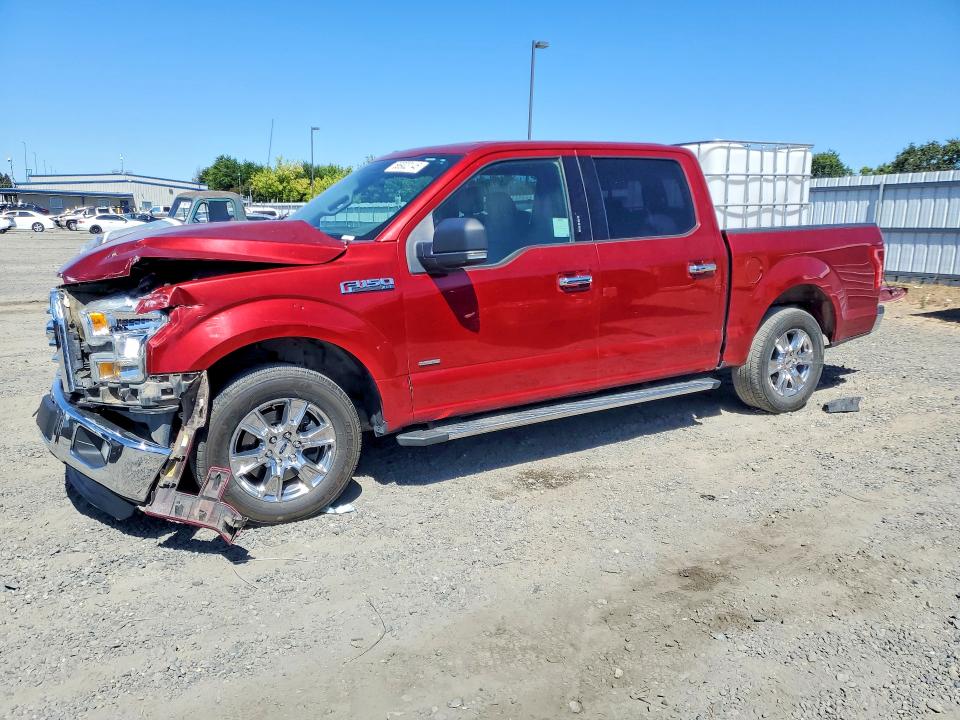 2016 Ford F-150 lightning VIN 1FTEW1CP0GKE32590 COPART salvage auction — FRONT END, CA - SALVAGE CERTIFICATE, sold $4,400 on 2026-07-09 (photo 1)