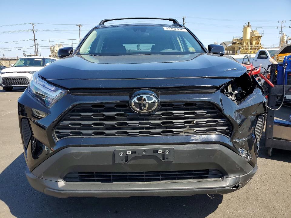 2025 Toyota Rav4 VIN 2T3W1RFV7SW406810 COPART salvage auction — FRONT END, CA - SALVAGE CERTIFICATE (P), sold $12,000 on 2026-07-27 (photo 5)