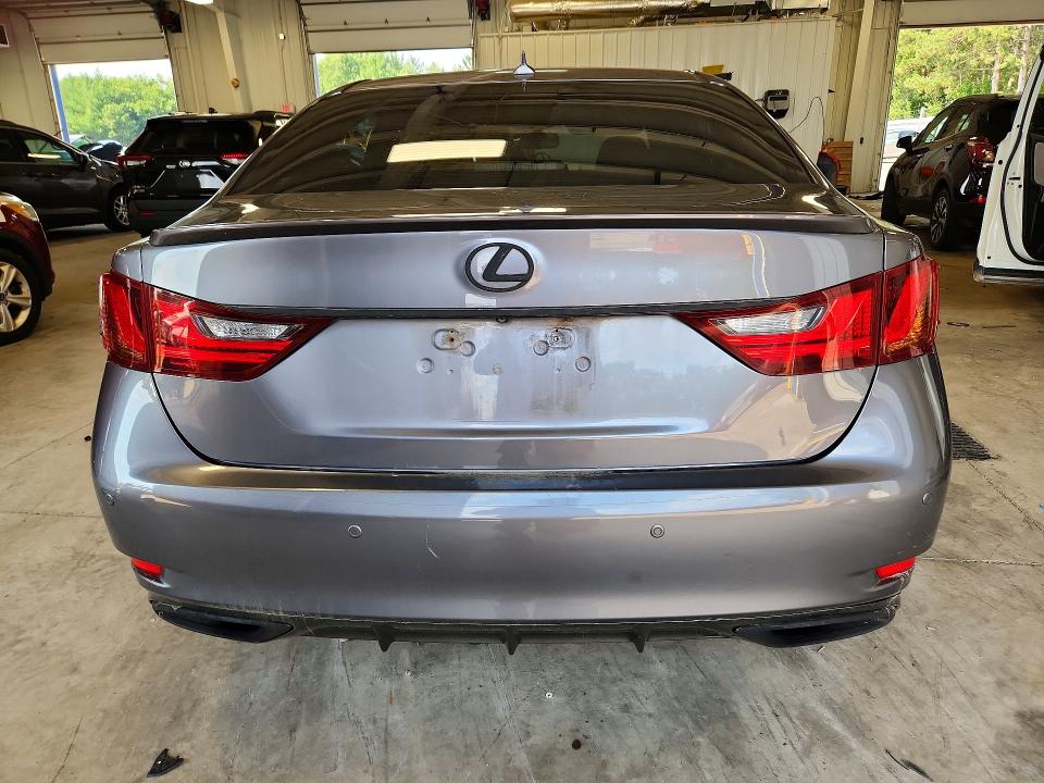 2013 Lexus Gs VIN JTHCE1BL2D5011827 COPART salvage auction — HAIL, Mn - Cert Of Title-Salvage, sold $6,900 on 2026-07-09 (photo 6)