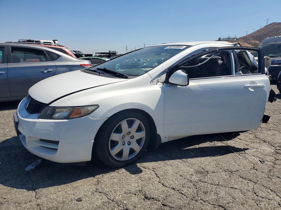2010 Honda Civic VIN 2HGFG1B68AH519566 COPART salvage auction — REAR END, CA - SALVAGE CERTIFICATE, sold $625 on 2026-07-02 (photo 1)