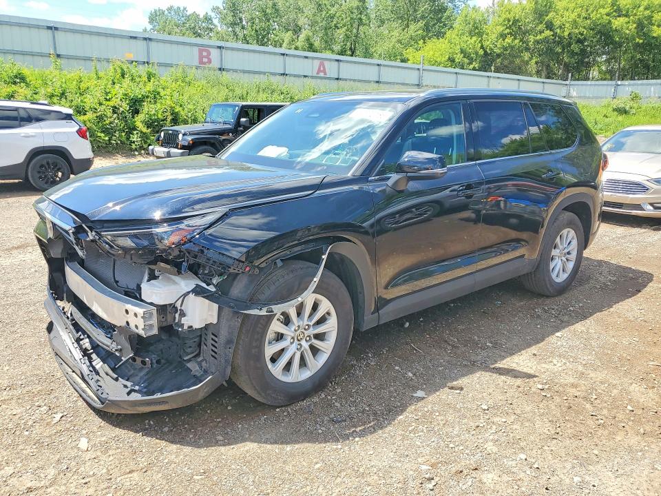2026 Toyota Highlander VIN 5TDAAAB55TS124542 COPART salvage auction — FRONT END, Ny - Dealer Only Clean Title, sold $34,000 on 2026-07-21 (photo 1)