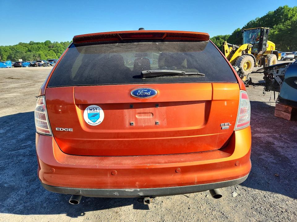 2007 Ford Edge VIN 2FMDK49C57BB25404 COPART salvage auction — FRONT END, Pa - Certificate Of Salvage, sold $825 on 2026-07-02 (photo 6)