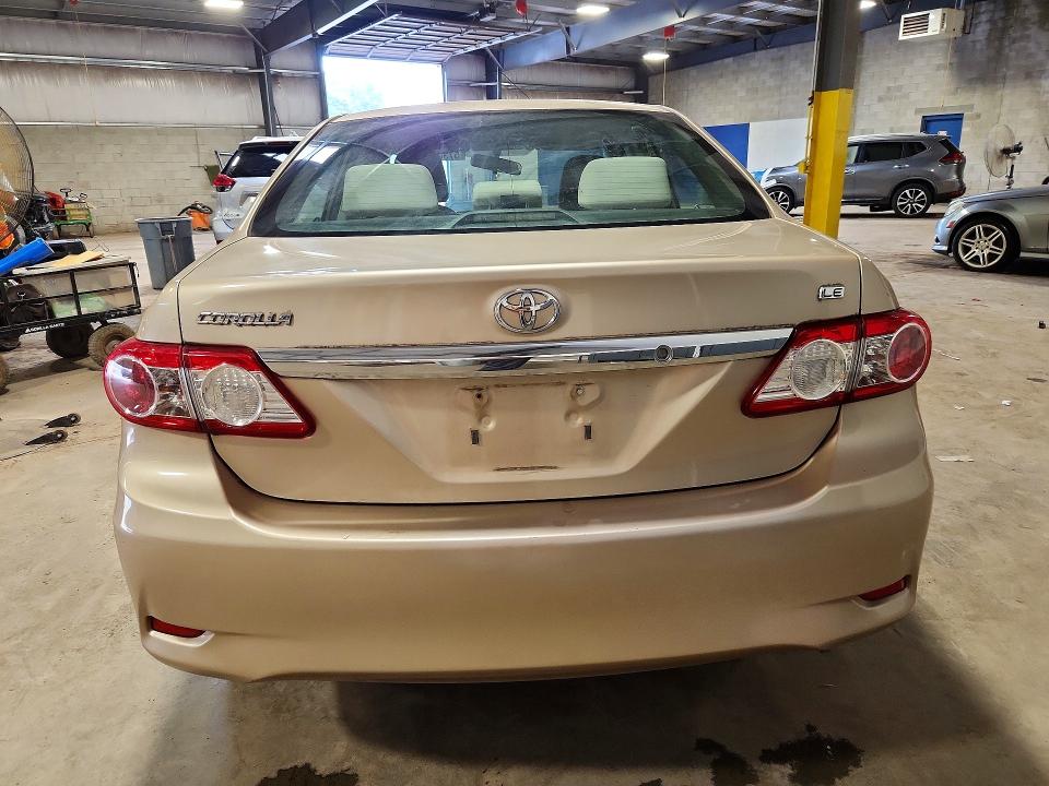 2011 Toyota Corolla VIN JTDBU4EE0B9127709 COPART salvage auction — FRONT END, Pa - Certificate Of Salvage, sold $1,800 on 2026-07-08 (photo 6)