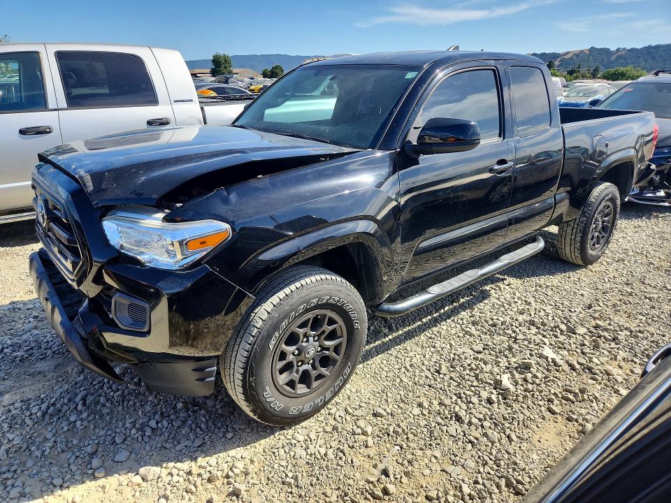 2016 Toyota Tacoma VIN 5TFRX5GN1GX055608 COPART salvage auction — FRONT END, Ca - Salvage Certificate, sold $7,700 on 2026-07-14 (photo 1)