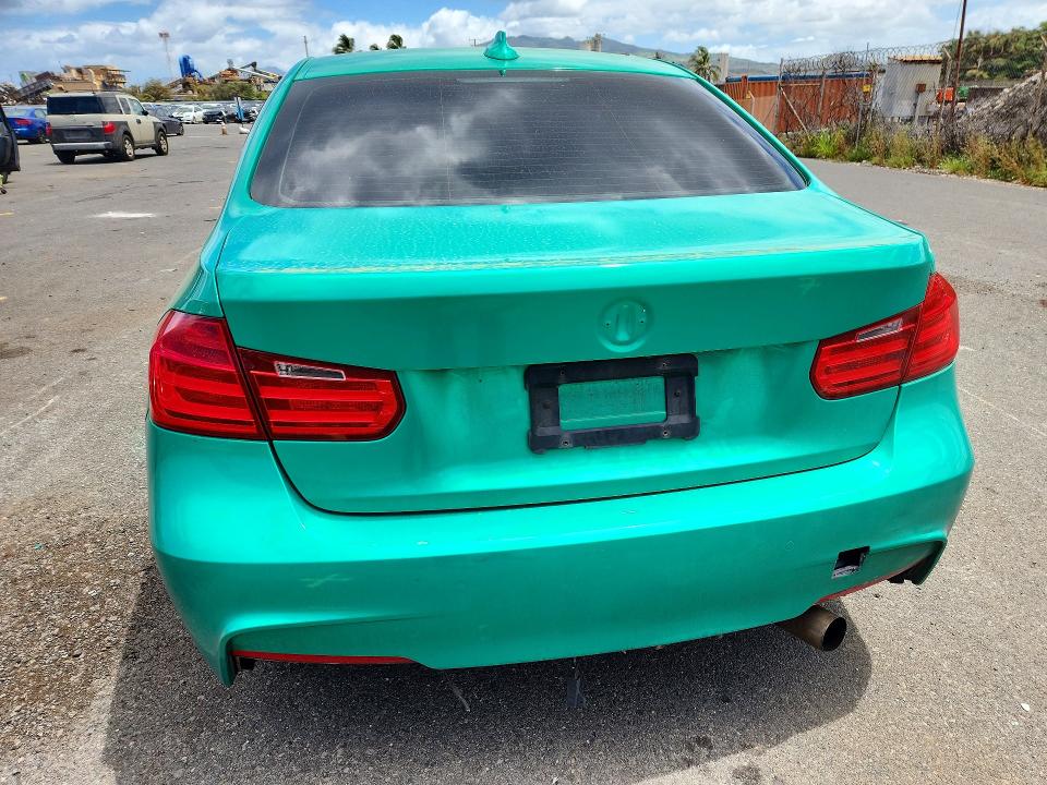 2014 BMW VIN WBA3A9G51ENS64609 COPART salvage auction — FRONT END, Hi - Certificate Of Salvage, sold $2,000 on 2026-08-17 (photo 6)