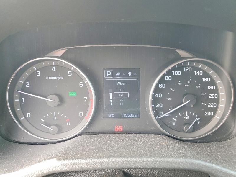 2017 Hyundai Elantra VIN KMHD84LF2HU129584 COPART salvage auction — FRONT END, On - Permit Salvage, sold $650 on 2026-07-21 (photo 9)