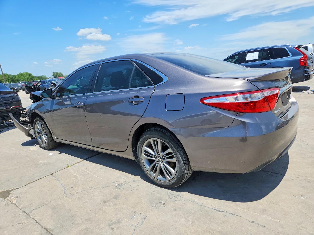 2017 Toyota Camry VIN 4T1BF1FK9HU313554 COPART salvage auction — Front End, TX - SALVAGE VEHICLE TITLE, sold $1,350 on 2026-07-09 (photo 2)