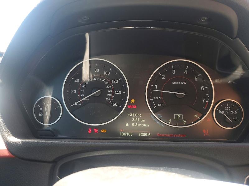 2012 BMW VIN WBA3C1C57CF430026 COPART salvage auction — SIDE, CA - SALVAGE CERTIFICATE, sold $1,200 on 2026-07-29 (photo 9)