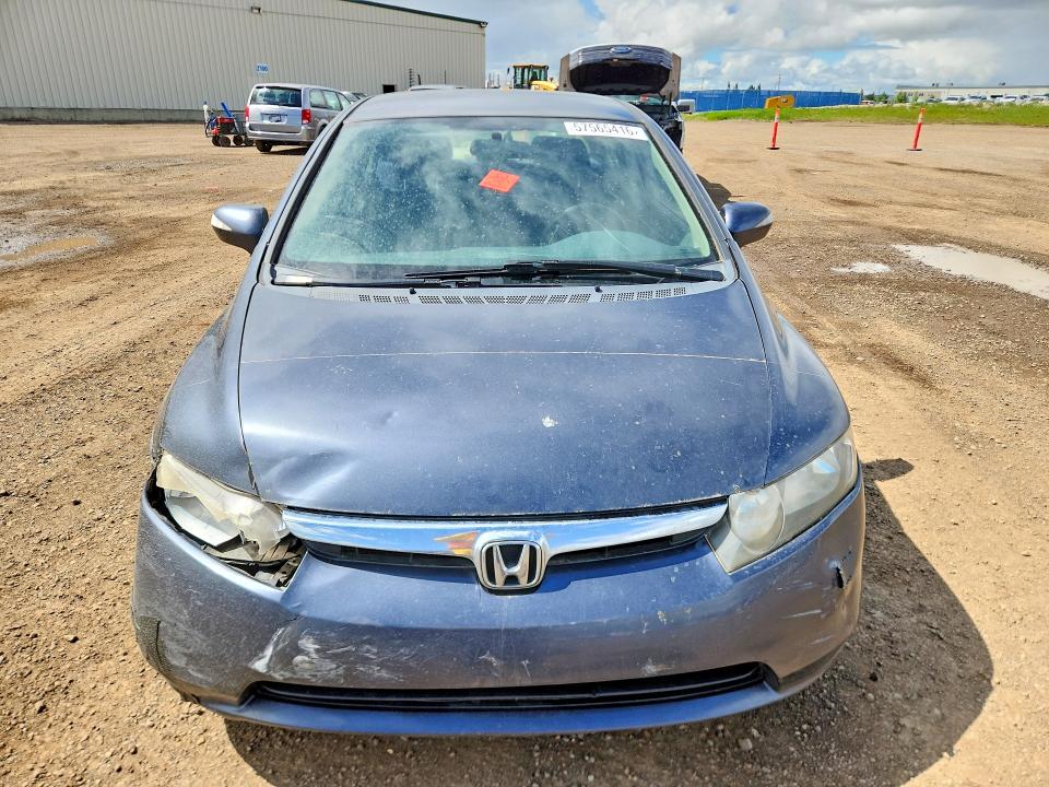 2007 Honda Civic hybrid VIN JHMFA362X7S801808 COPART salvage auction — FRONT END, Ab - Bos - Salvage, sold $225 on 2026-07-07 (photo 5)