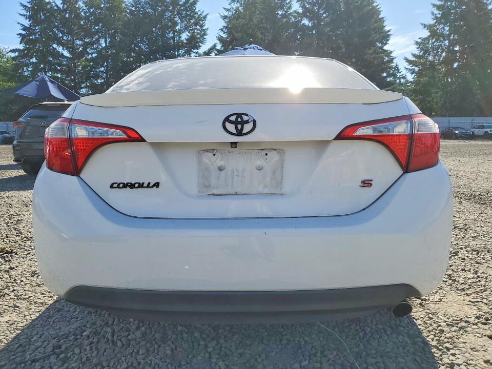 2014 Toyota Corolla VIN 5YFBURHE3EP130871 COPART salvage auction — FRONT END, Wa - Bill Of Sale, sold $125 on 2026-07-21 (photo 6)