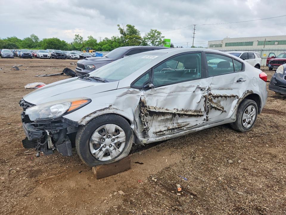 2016 Kia Forte VIN KNAFX4A67G5574427 COPART salvage auction — SIDE, Il - Salvage Certificate, sold $700 on 2026-07-29 (photo 1)